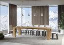 Tavolo Allungabile 200/460x90x77 cm Roxell Quercia Natura  