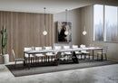 Tavolo Allungabile 160-420x90x77 cm Baita Evolution Marmo