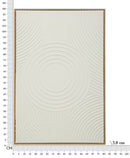 Dipinto su Tela Semplicity con Cornice 80x3,8x120 cm in Pino e Tela e Plastica      