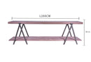Tavolo in legno Larghezza 200 cm