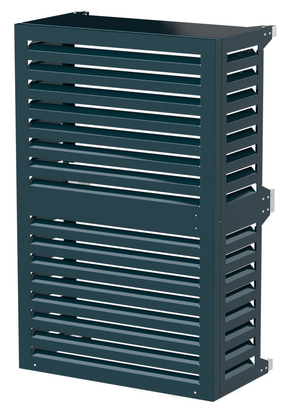 acquista Copri Condizionatore 90x140x52 cm in Alluminio a Parete Big Blade VS Antracite