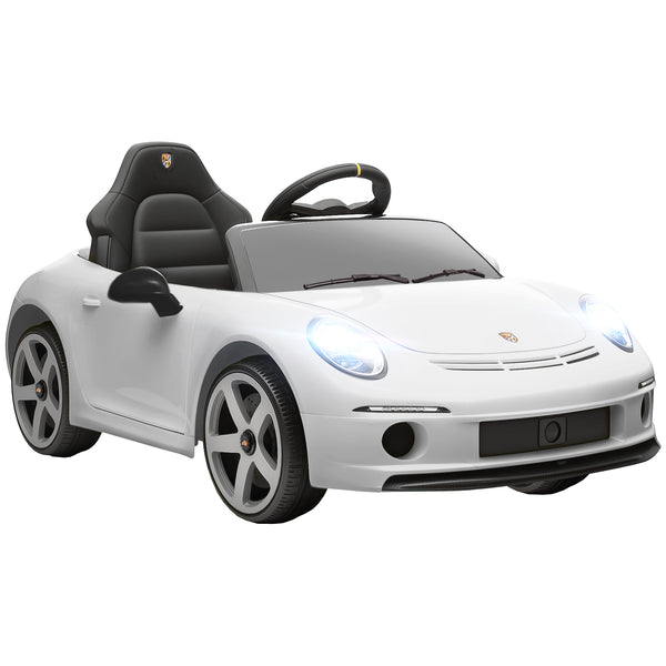 prezzo Macchina per Bambini 3-5 Anni con Licenza Ufficiale RUF GT Telecomando Cintura di Sicurezza e Musica Bianco