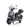 Piaggio Vespa GTS Elettrica 12V con Bauletto per Bambini Grigio