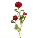 Set 12 Ranuncolo Artificiale Altezza 66 cm 