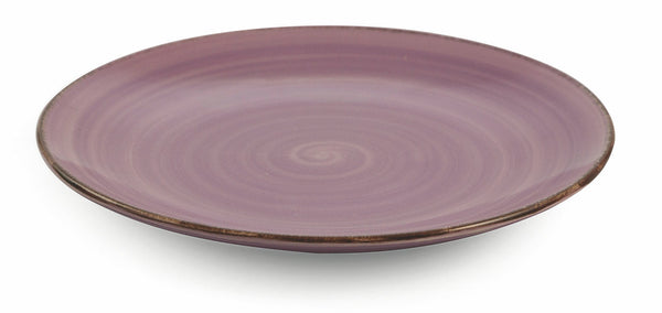 online Set 6 Piatti Frutta Ø20x2,5 cm in Gres Villa d'Este Home Tivoli New Baita Viola