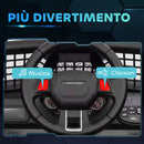 Macchina Elettrica Fuoristrada per Bambini  12V con Doppio Motore Telecomando e Luci Bianco      