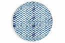 Set 6 Sottopiatti Ø33x2 cm in Plastica Villa d'Este Home Tivoli Etnico Blu