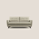 Divano Letto 2 Posti 168x97x96 cm in Tessuto Panna