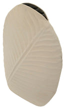 Vaso Dune Tall 26x11x41 cm in Ferro Crema      