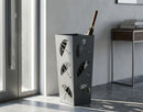 Portaombrelli Umbrella 19x19x48 cm in Metallo Grigio      