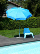 Ombrellone da Giardino Ø2 m Palo Ø33 mm in Acciaio Maffei Borgo Blu