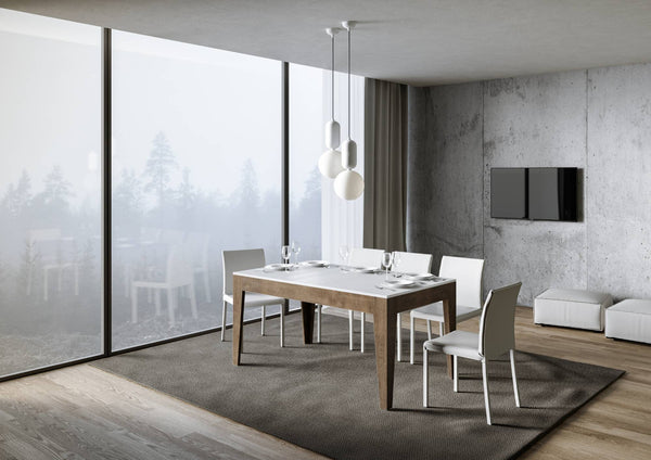 Tavolo Allungabile 160-220x90x77 cm Cico Mix Bianco Frassino acquista