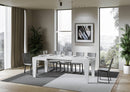 Tavolo Allungabile 140/244x90x77 cm Spimbo Bianco Frassino  