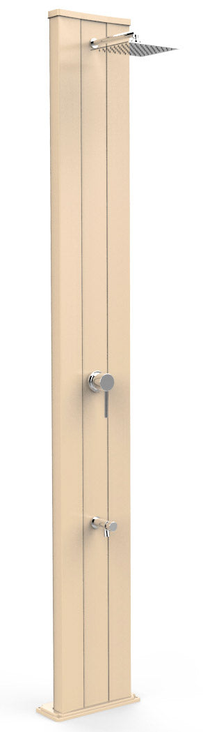 Doccia Solare da Giardino 40L Miscelatore e Lavapiedi Arkema Dada S Champagne Bronze online