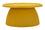 Tavolinetto Geax Senape Ø70x35 cm in Plastica Senape