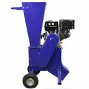 Cippatrice per Rami Ramoscelli e Foglie a Benzina 15HP 134x64x88 cm Blu