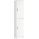 Libreria 40x35x180 cm Scaffalatura Moderna 5 Ripiani in MDF Bianco      