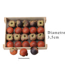 Set 6 Sorbe Artificiale 20 Pezzi Larghezza 3,5 cm 