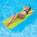 Materassino Gonfiabile da Mare Spiaggia 183x76 cm Neon Giallo 59717Np/Ep Intex