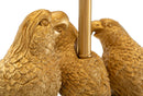 Lampada da Terra Pappagallo Ø 37x164,5 cm in Ferro e Poliestere