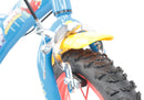 Bicicletta per Bambini 14" Marvel Spidey Freni Caliper e Stabilizzatori in Acciaio Hi-Ten Azzurro