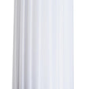 Lampada da Terra in Acciaio Bianco 15x15x120 cm 