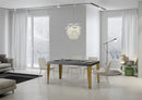 Tavolo 180x90x77 cm Flame Fix Cemento
