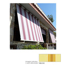 Tenda da Sole Avvolgibile a Caduta con Braccetti 3X2,45 M per Finestra Balcone Beige/Ocra