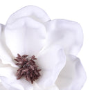 Set 3 Fiori Artificiali di Magnolia Altezza 63 cm Bianco