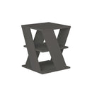 Tavolino da salotto 45x45x55 cm Cyclo antracite