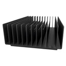 Braciere da Esterno a Legna in Acciaio 60x40x17,5 cm Flig Austin 60 Nero