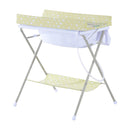 Fasciatoio Pieghevole Multiuso con Vaschetta Bagnetto per Neonati in Plastica Atossica 85x70x92 cm 