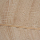 Libreria a 3 livelli in Legno Rovere 45x40x55 cm 