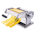 Macchina per la Pasta Fresca Manuale 20,5x20,2x15,2 cm con Morsetto da Tavolo in Acciaio Inox