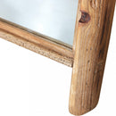 Specchio Wallace 62x8x165 h cm in Pino riciclato Marrone