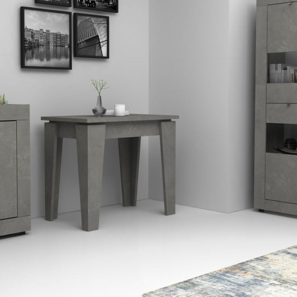 Consolle Allungabile 90x50/304x76 cm Natron cemento sconto