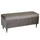 Panca Contenitore 115x40xh45 cm in Tessuto Velluto Beige