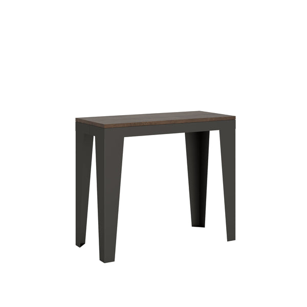 prezzo Consolle Allungabile 90-196x40x77 cm in Nobilitato Marrone