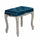 Sgabello Marly 50x36x47 h cm in Velluto Blu