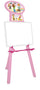 Lavagna per Bambini 52x46x98 cm con Portabicchieri Rosa