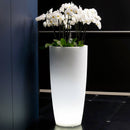 Vaso Luminoso da Giardino a LED Ø43 cm in Resina 5W Cypress Bianco Freddo