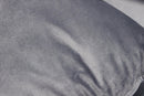Divano 2 Posti Chandler 152x81x89 h cm in Velluto Grigio chiaro