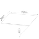 Tagliere Spianatoia per Alimenti Professionale 80x50 AISI 304  
