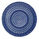 Centrotavola da Cucina Ø40xh4 cm in Ceramica Blu