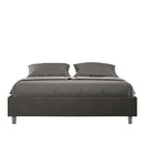 Letto Matrimoniale Large Azelia Grigio Varie Misure