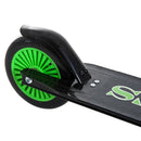 Monopattino per Bambini Pieghevole in Alluminio Nero e Verde 