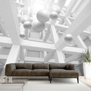 Fotomurale - White Enclave 300X210 cm Carta da Parato Erroi