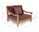 Poltrona 90x90x81h cm con Cuscini Bali Wine Fsc 