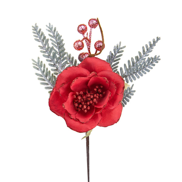 acquista Set 24 Pick Rosa Cabbage 26 cm Rosso/Rosso