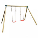 Altalena 2 Posti da Esterno  Ariel 313x264x226 h cm in Legno